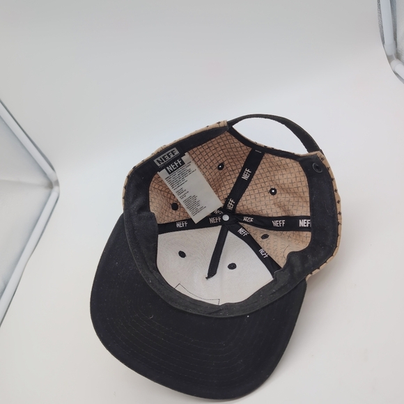 Neff Black and Tan Baseball Cap Hat STYLE: NF0106 - Picture 9 of 9